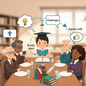 Synthesis of studies in a psychology literature review